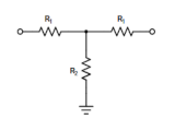 T attenuator schematic